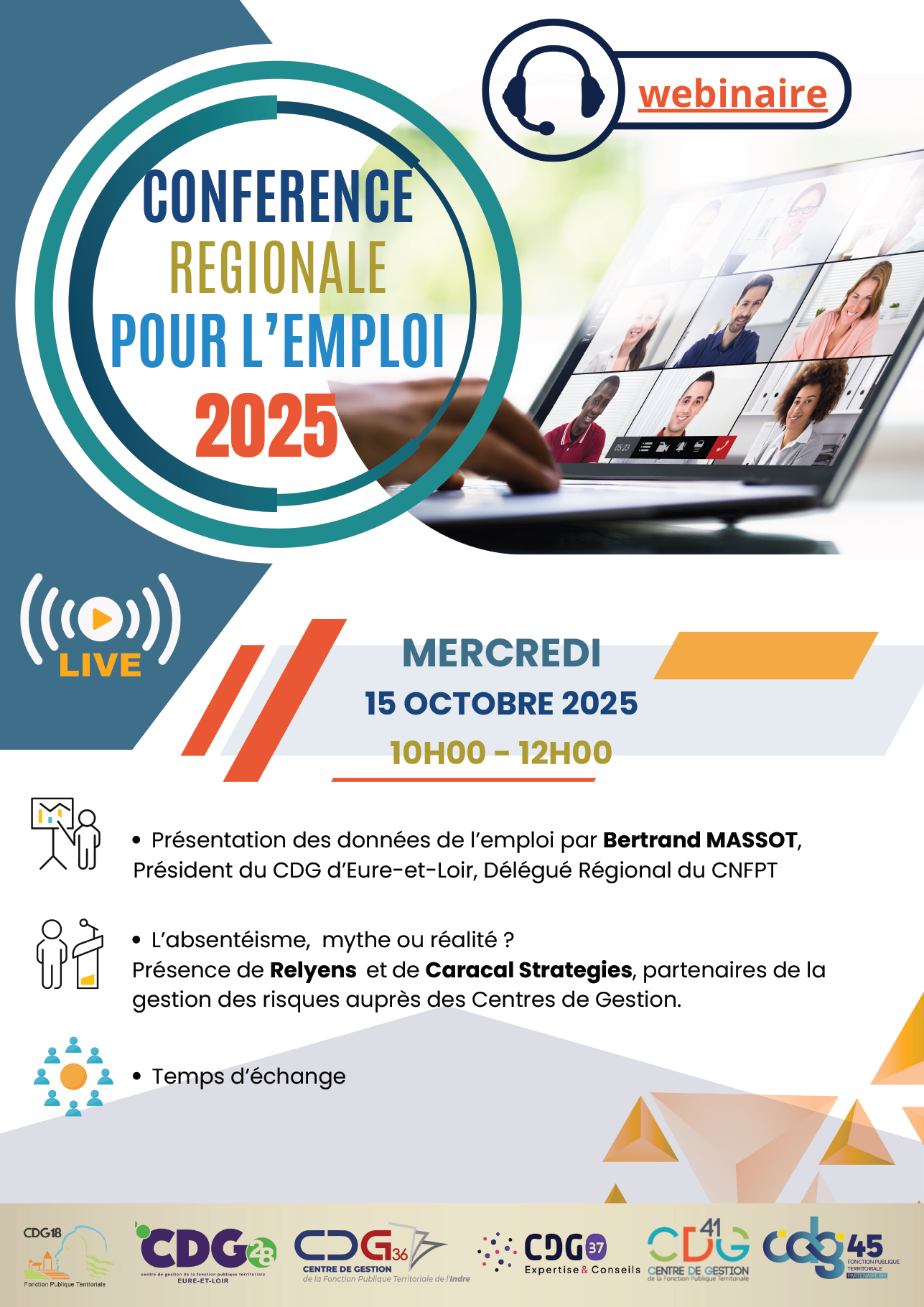 Conférence régionale pour l'emploi 2025 région Centre-Val de Loire