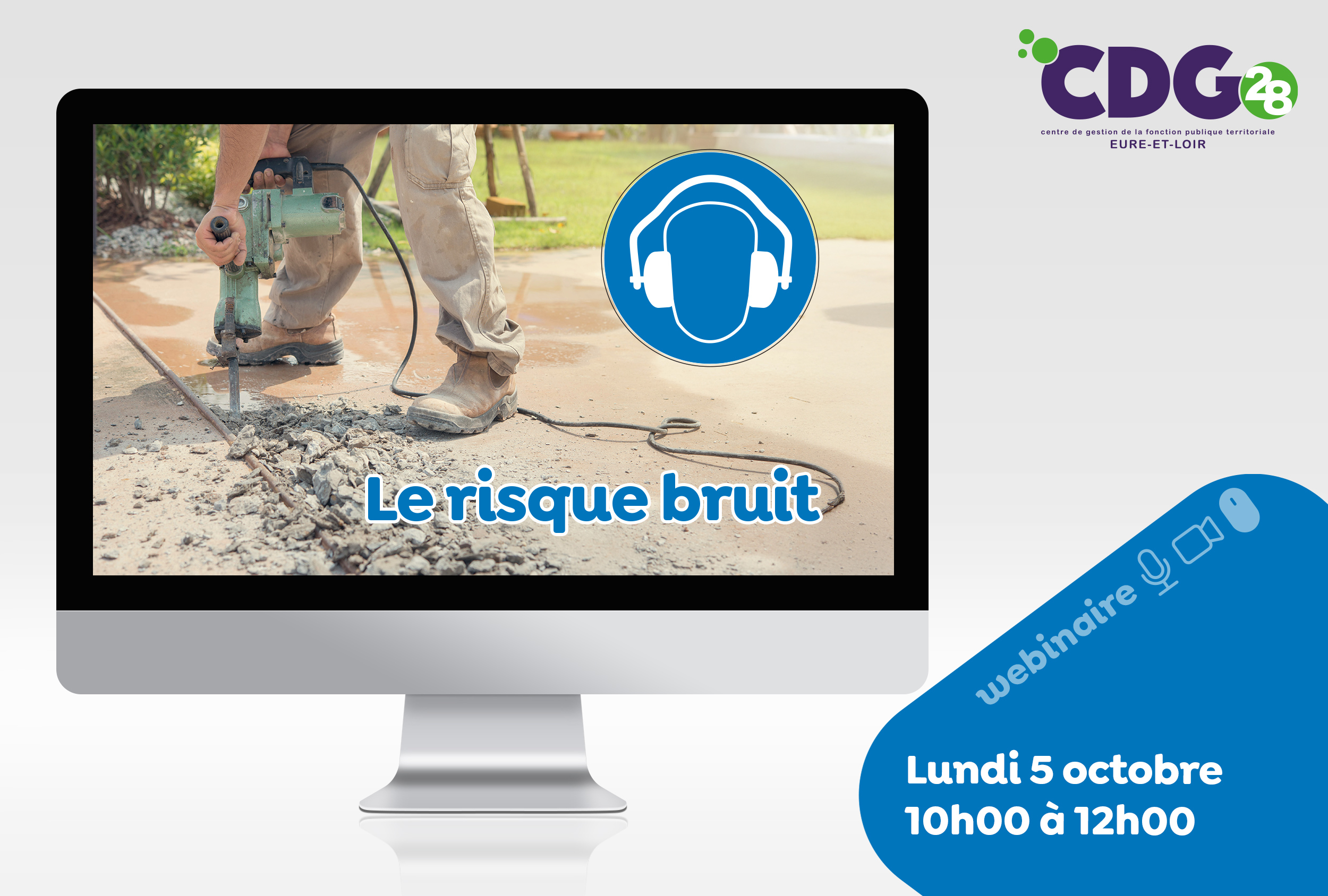 Webinaire Relyens : le risque bruit dans les collectivités territoriales et les établissements de la fonction publique territoriale