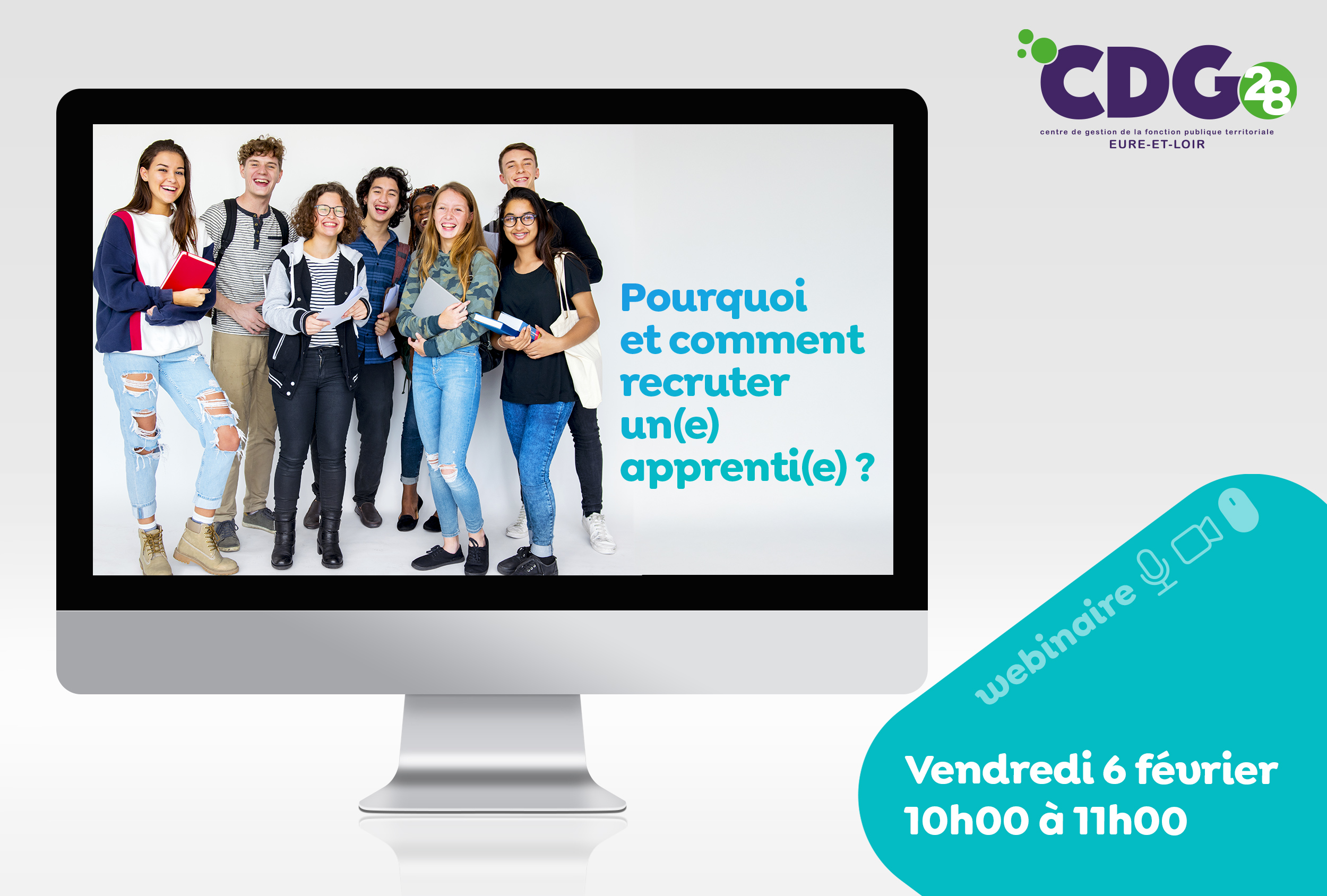 WEBINAIRE : Pourquoi et comment recruter un(e) apprenti(e) dans la fonction publique territoriale